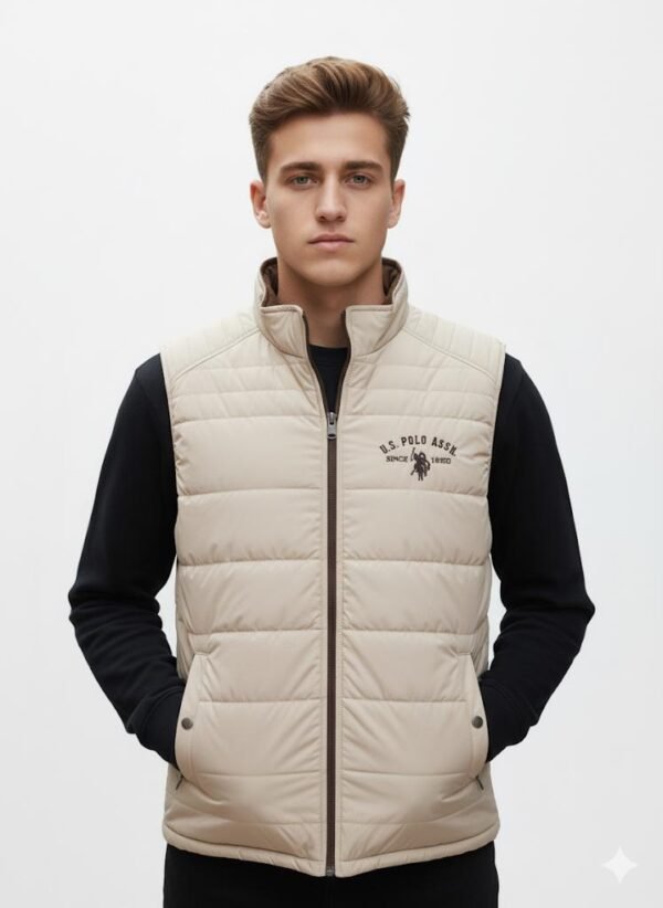 U.S. POLO ASSN. VEST-DOUBLE FACE