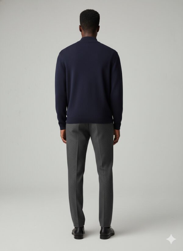 KNIT BUTTON-UP JUMPER