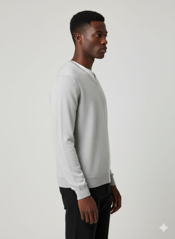 BASIC V-NECK PULLOVER