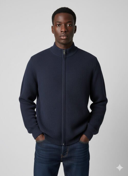 IMG_0310 FULL-ZIP KNIT PULLOVER