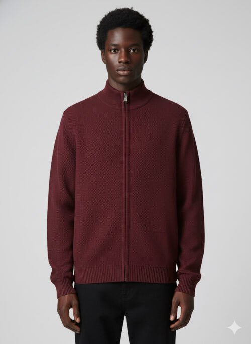 IMG_0322 FULL-ZIP KNIT PULLOVER