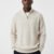 QUARTER-ZIP KNIT PULLOVER