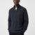 QUARTER-ZIP KNIT PULLOVER