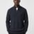 QUARTER-ZIP KNIT PULLOVER