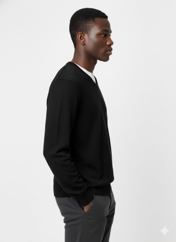 BASIC V-NECK PULLOVER