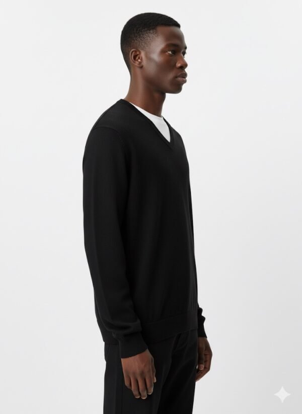 BASIC V-NECK PULLOVER