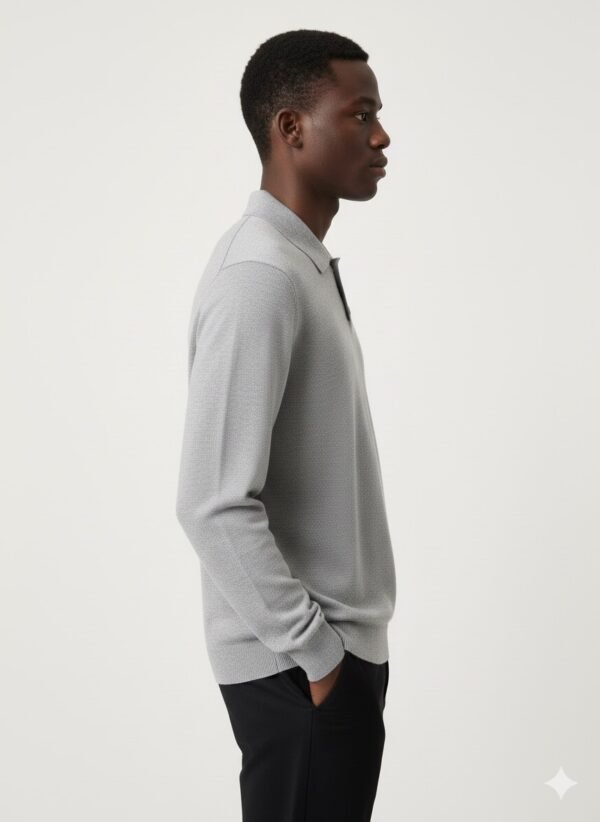KNIT POLO SHIRT
