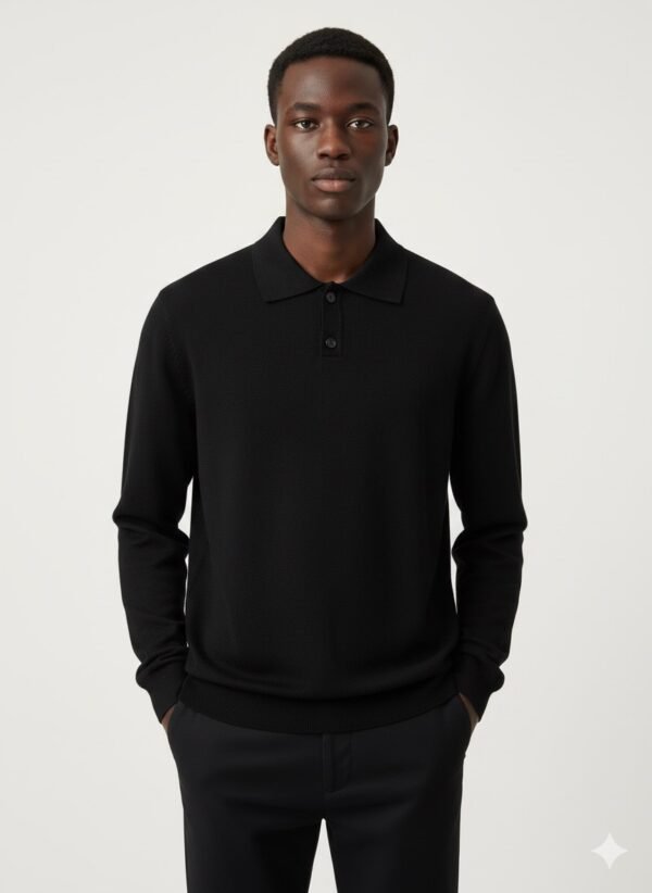 KNIT POLO SHIRT