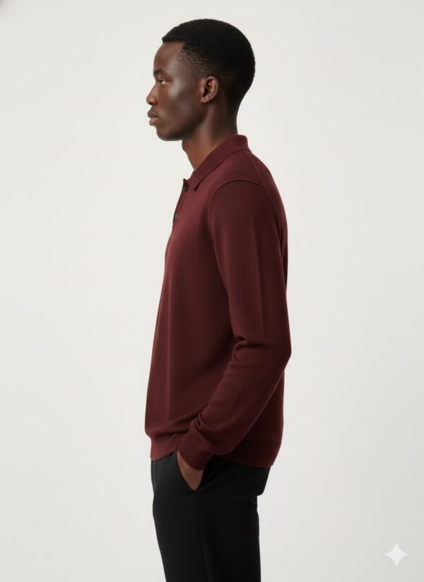 KNIT POLO SHIRT
