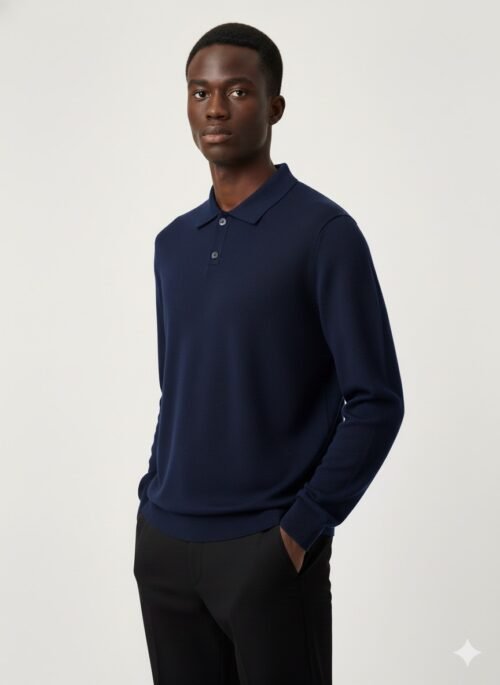 KNIT POLO SHIRT