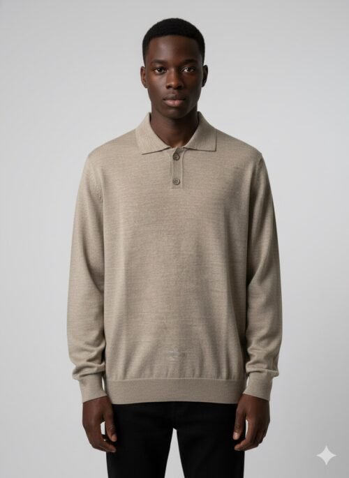 IMG_0581 KNIT POLO SHIRT