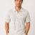 QUARTER ZIPPED KNIT POLO