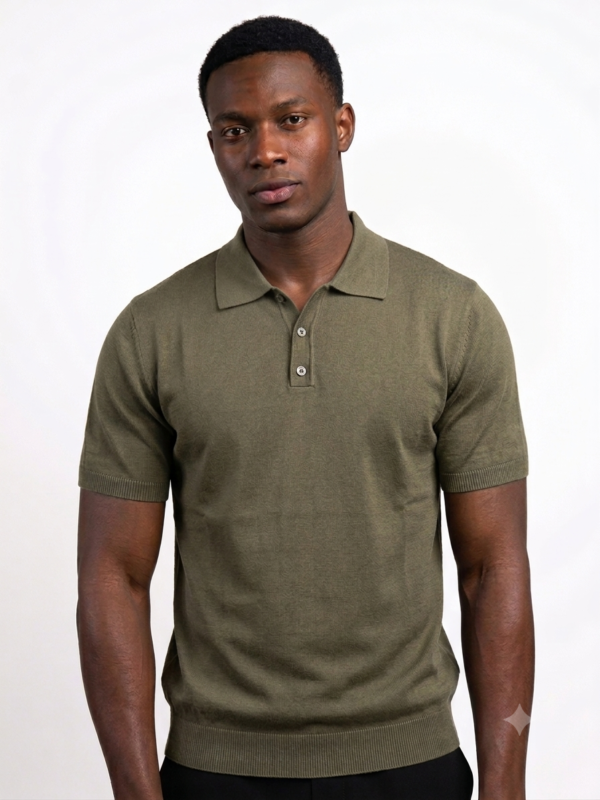 KNIT POLO