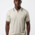 QUARTER ZIPPED KNIT POLO