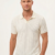 OFF WHITE OPEN-COLLAR POLO