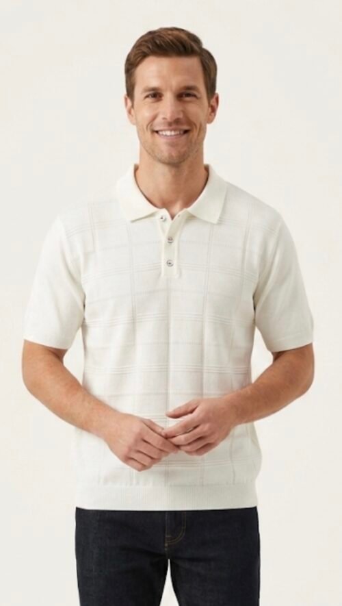 KNIT POLO SHIRT