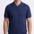 QUARTER ZIPPED KNIT POLO