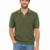 V-NECK KNITTED POLO
