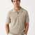 RKIF8419 QUARTER ZIPPED KNIT POLO