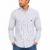 NAVY BLUE STRIPED GANT SLIM FIT SHIRT