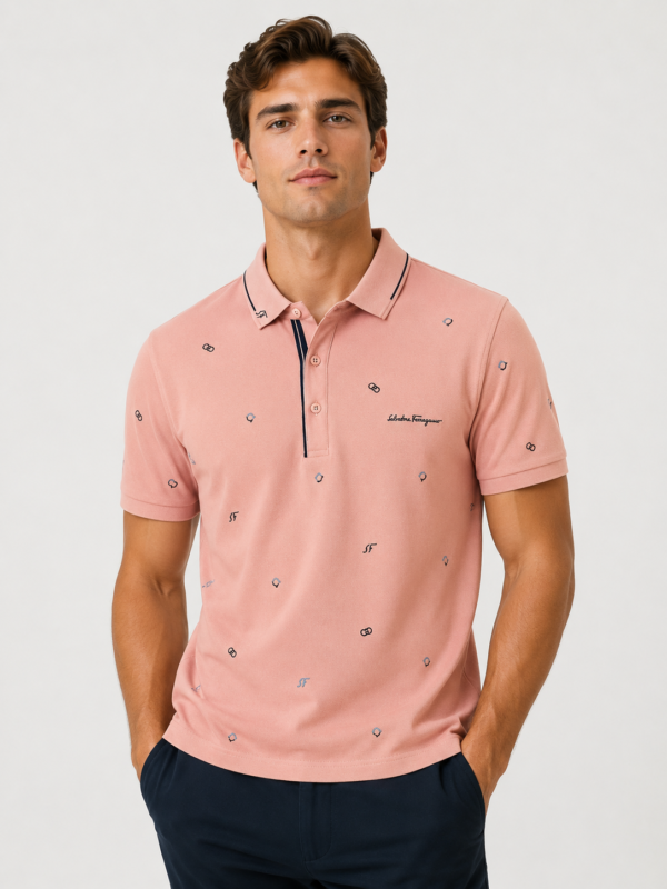 SALVADOR FERRAGANO POLO SHIRT
